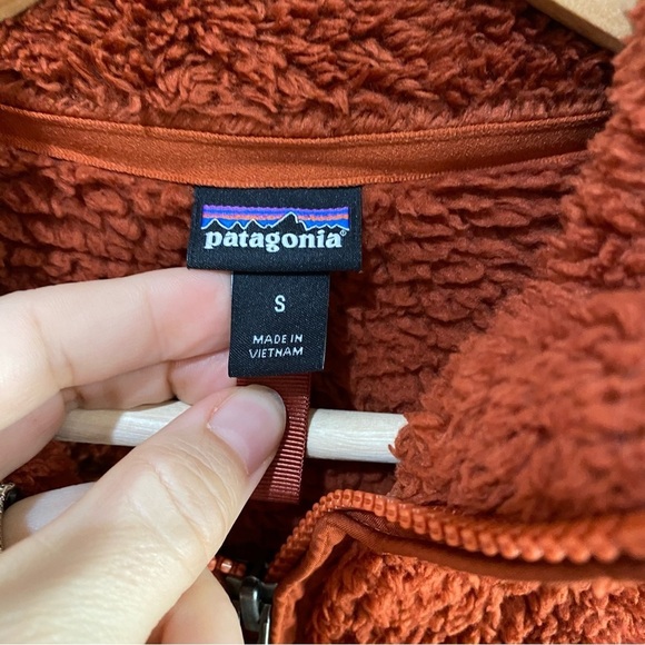PATAGONIA Women's Los Gatos 1/4 Zip Burnished Red Size Small - Picture 5 of 9